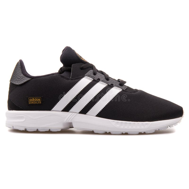 Adidas ZX Gonzales Black And White Sneaker Editorial Image - Image of colour, product: 151082680