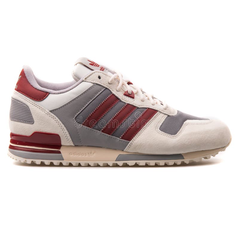 Adidas ZX 750 Grey, Blue and Red Sneaker Editorial Image Adidas ZX 750 Grey, Blue and Red Sneaker Editorial Image