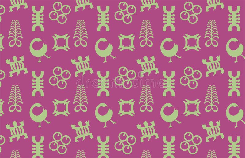 Adinkra symboli/lów wzór ilustracji Adinkra symboli/lów wzór ilustracji
