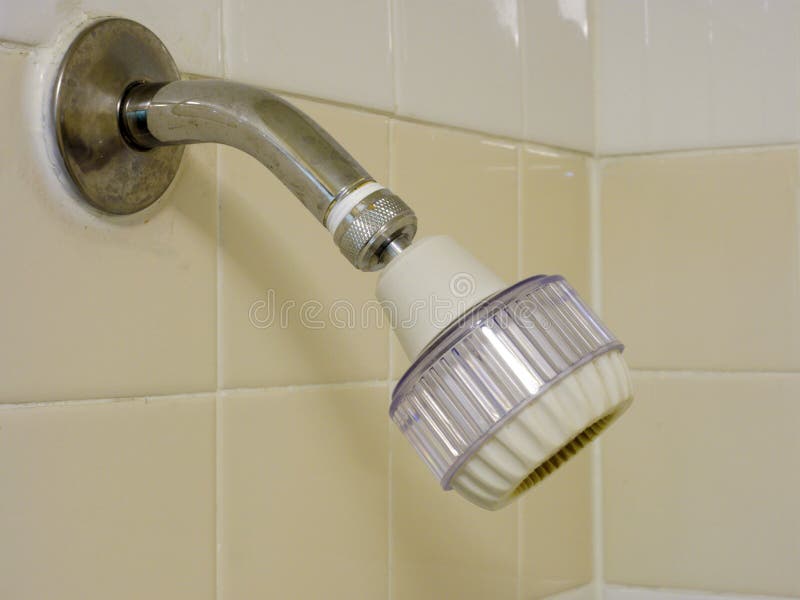 Adjustable Low Flow Showerhead Stock Image Image of adjustable, steel