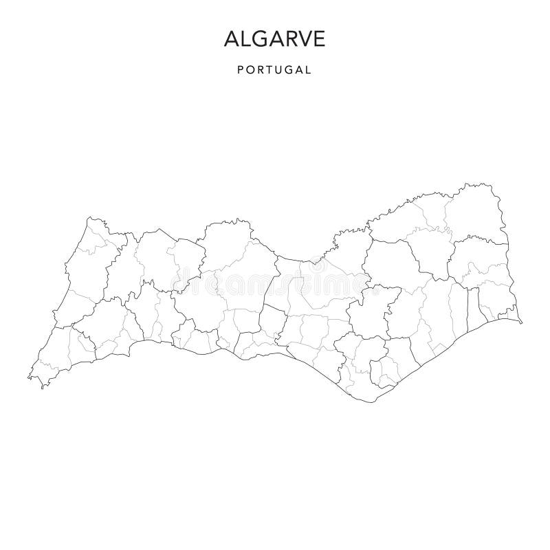 Foto de Mapa Do Algarve e mais fotos de stock de Mapa - Mapa