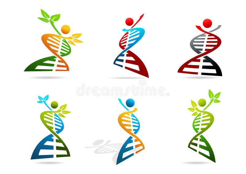  ADN illustration stock