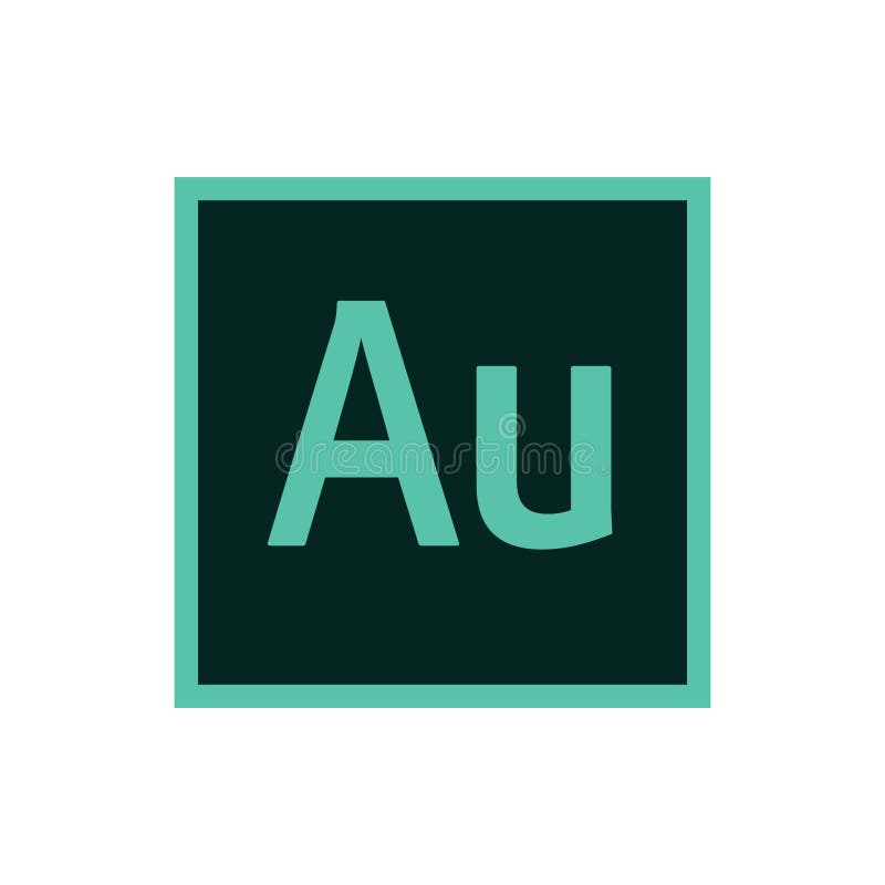 Adobe Audition Logo Editorial Illustrative on White Background Editorial  Stock Image - Illustration of activision, emblem: 210442189