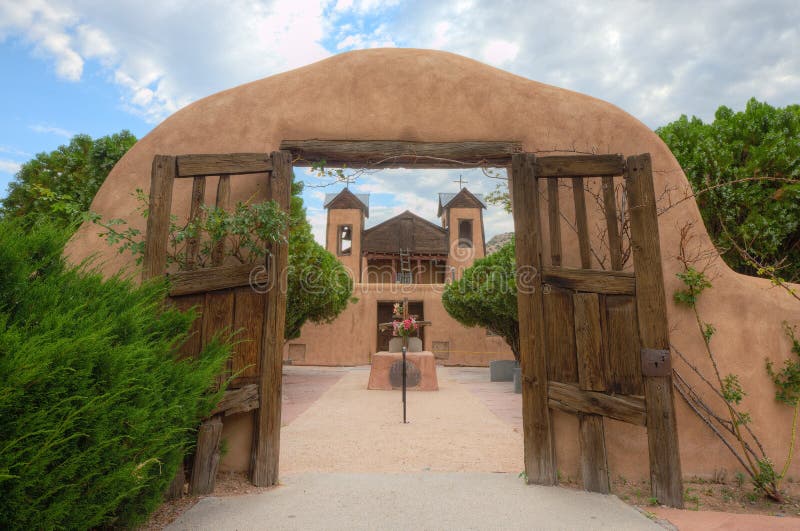 Adobe Church stock image Adobe Church stock image