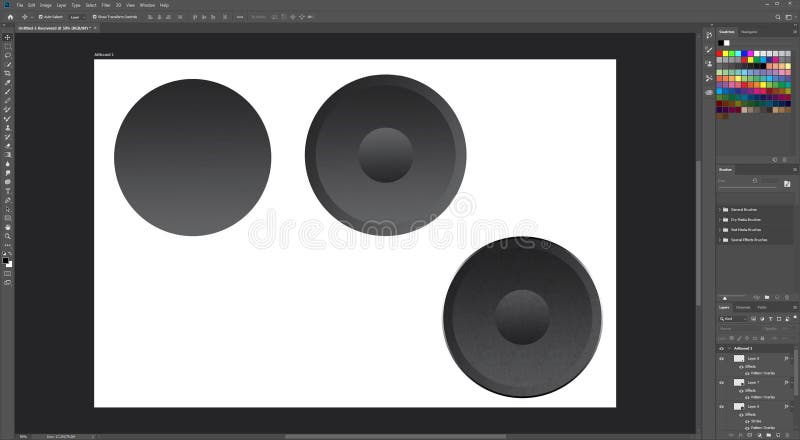 Adobe photoshop, делая ораторов. Отображайте описывая, как делать простые конусы спикера в photoshop. Изображение на пост в блоге dreamstime