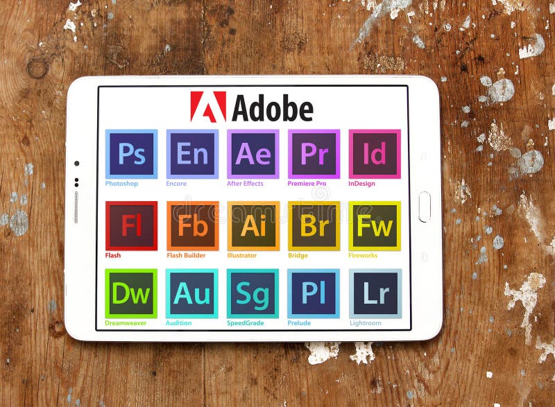 Adobe programa logotipos e ícones