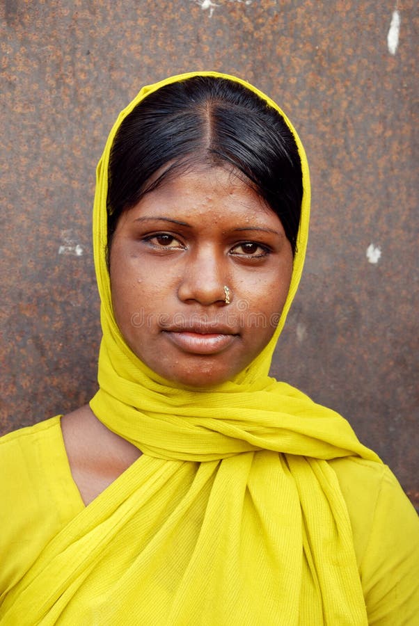 Adolescent Girl at the Jharia coalfield area