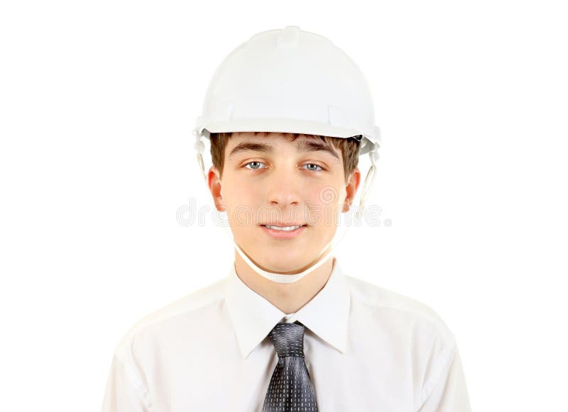 Adolescente con cappello fisso immagini stock libere da diritti