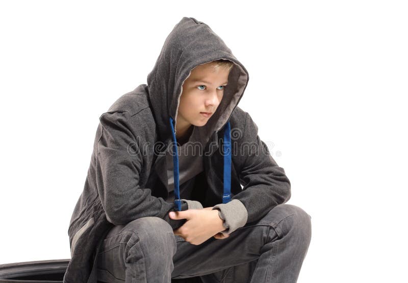 Adolescente depresso fotografia stock libera da diritti Adolescente depresso fotografia stock libera da diritti
