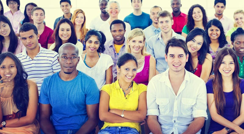 Adolescente Team Seminar Training Education Concept de la diversidad