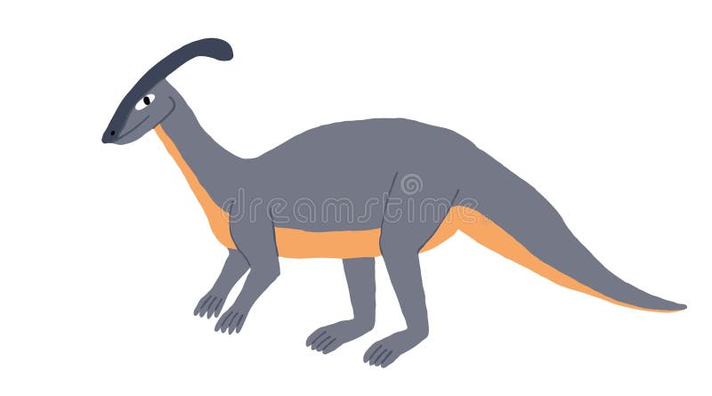 Cartão Postal Dinossauro T-rex bonito em desenho em cadeira de r