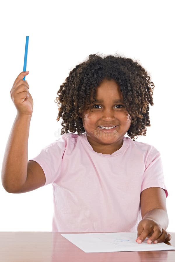 Adorable african asking a question a over white background. Smiling asking stock images, royalty-free photos and pictures