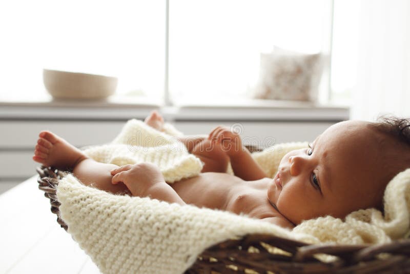 baby in cradle