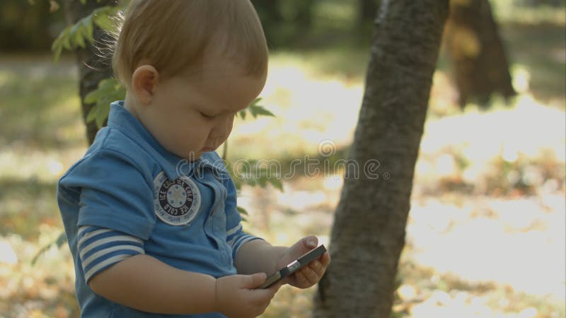 Babe watching black outdoor