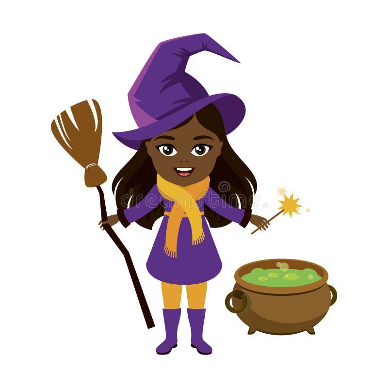 African American Witch Stock Illustrations – 181 African American Witch  Stock Illustrations, Vectors & Clipart - Dreamstime