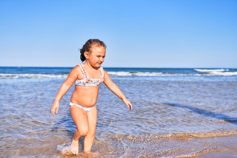 4 248 Child Girl Beach Bikini Photos Free Royalty Free Stock Photos From Dreamstime