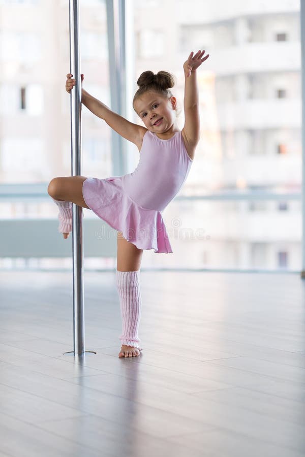 Little Girl Pole Dance Stock Photos Free & RoyaltyFree Stock Photos