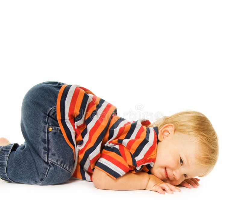 Adorable smiling child