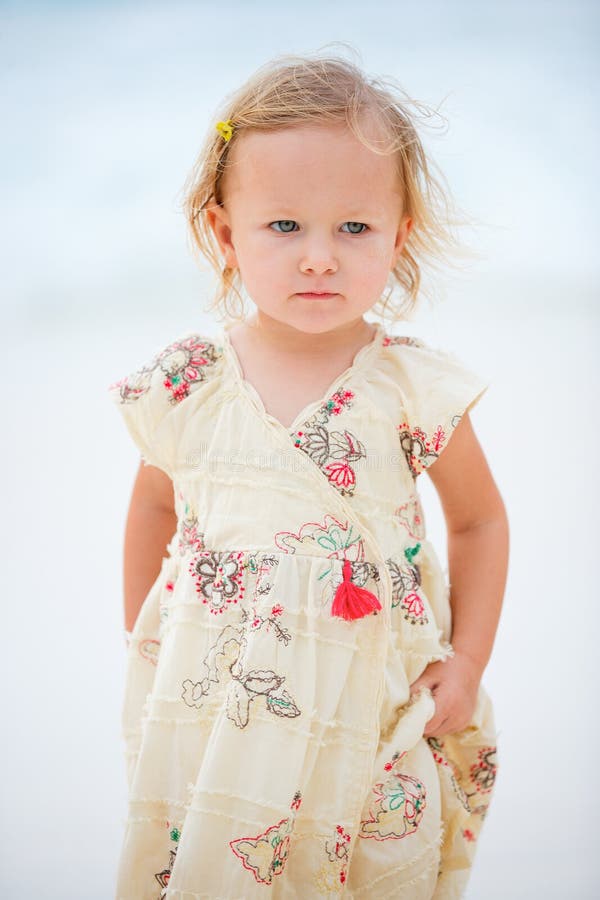 Adorable toddler girl stock photo. Image of female, youth 18294974