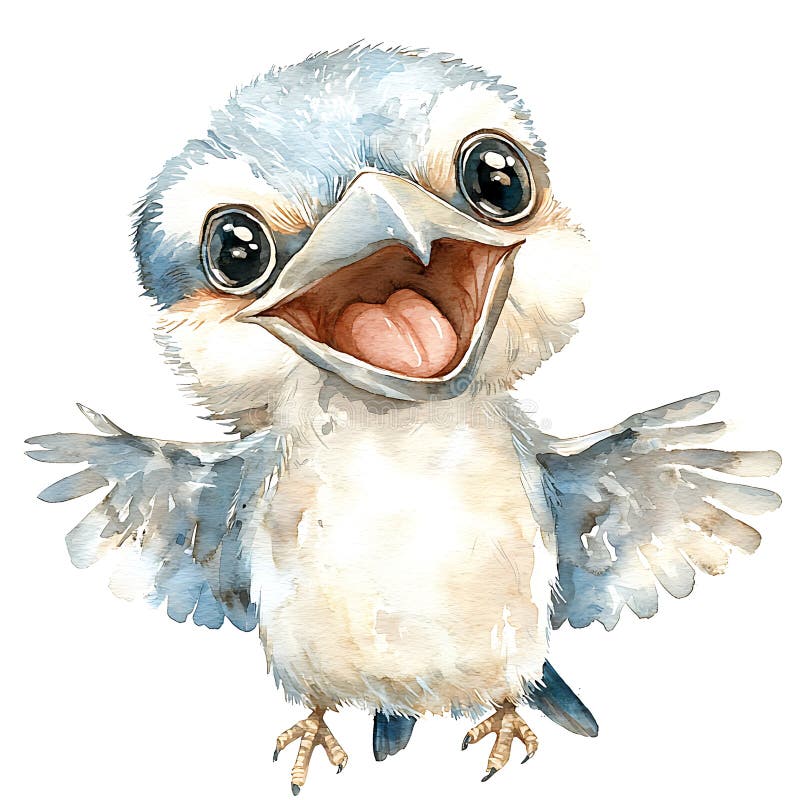 Baby Kookaburra Greeting Card Baby Kookaburra Greeting Card