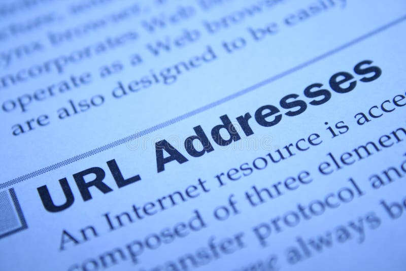 adresu url zdjęcie stock adresu url zdjęcie stock