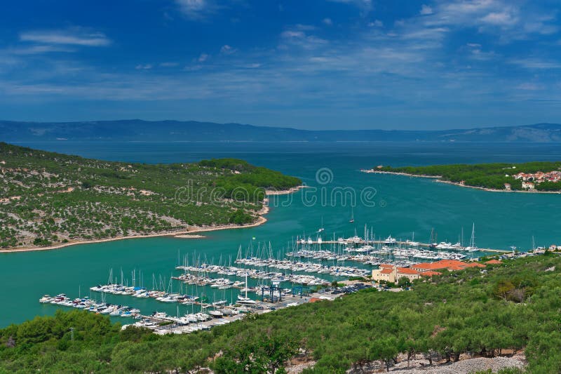 Adriatic laguny marina morza turkus
