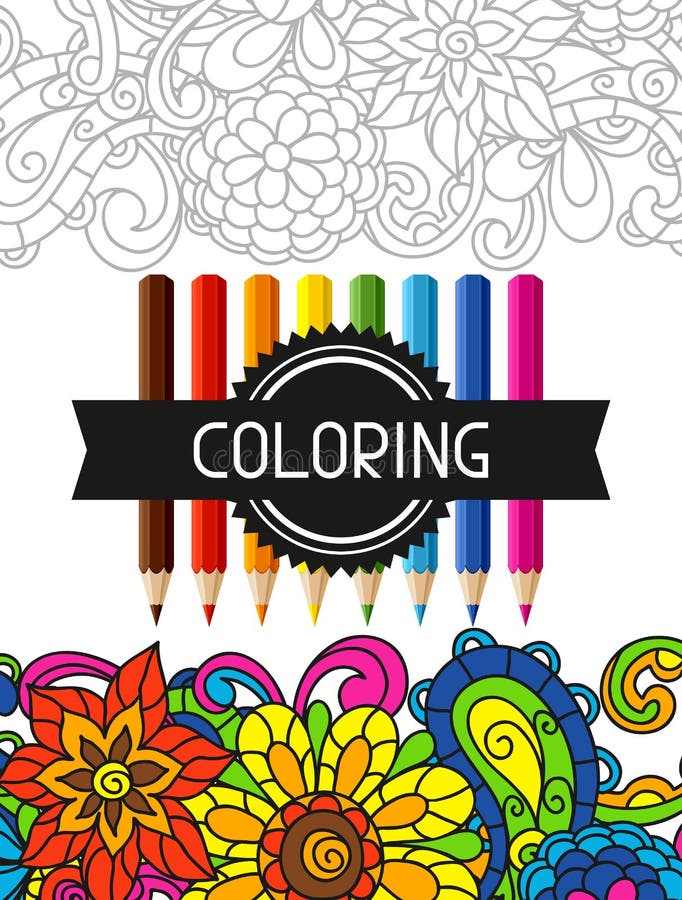 Coloring Book Cover Stock Illustrations – 11,987 Coloring Book Cover Stock  Illustrations, Vectors & Clipart - Dreamstime