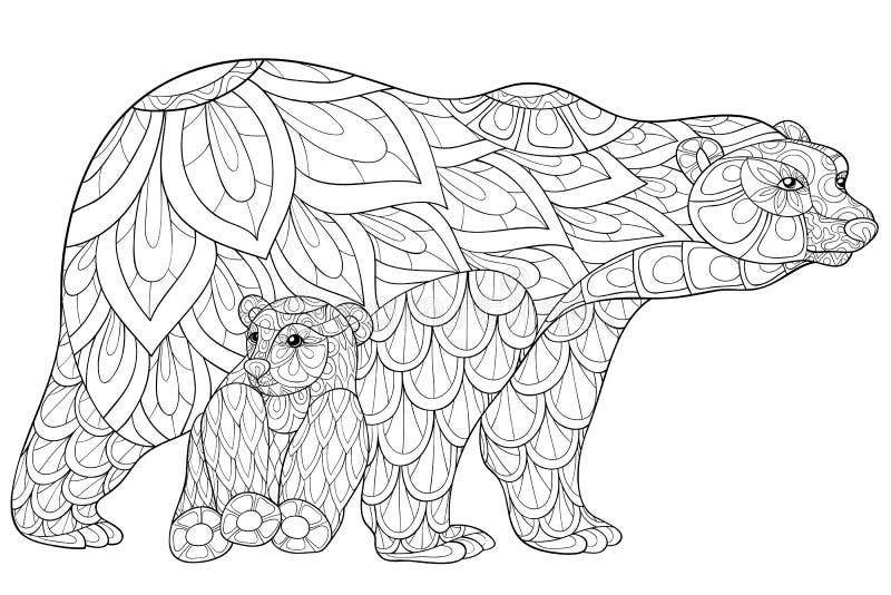 420  Bear Coloring Pages Adults  Free