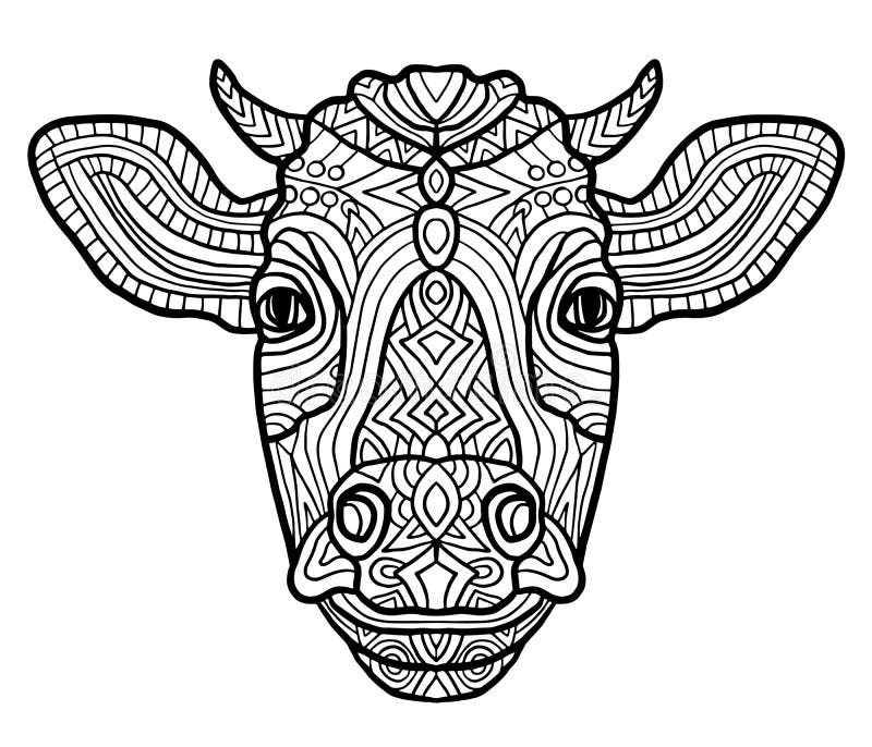 abstract animals coloring pages