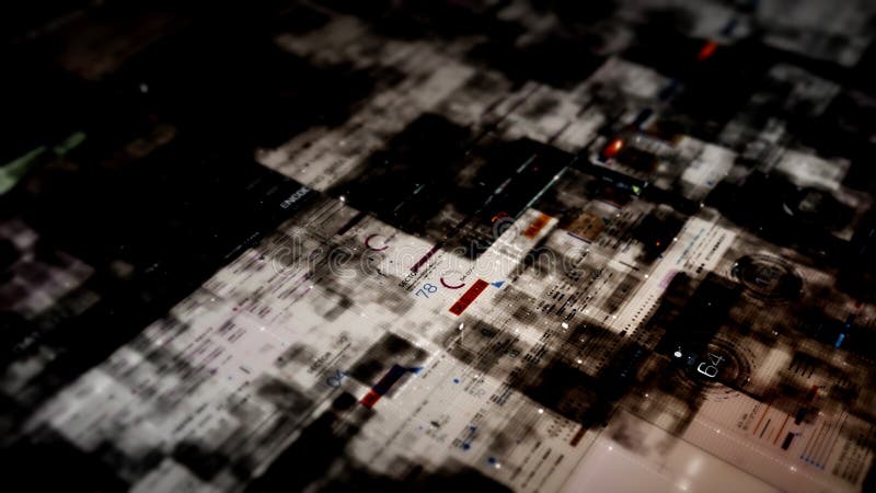 Advanced Data Matrix Simulation Background royalty free stock photo