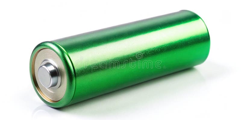Advanced Lithium Battery Cell Exploring Energy Storage Innovation and Sustainable Power Solutions royalty free illustration