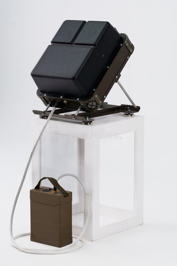 Advanced Portable Electronic Warfare System for Tactical Operations royalty free stock images