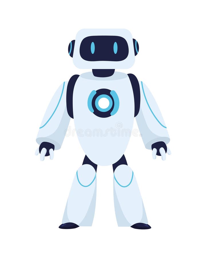 Advanced robotics automated stock illustration