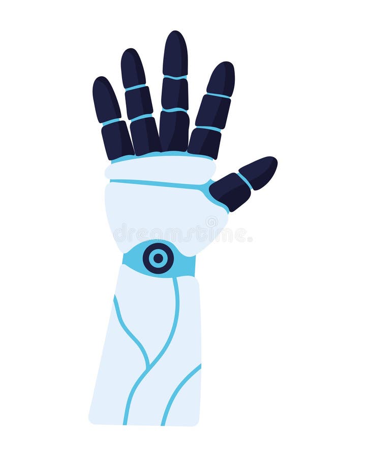 Advanced robotics innovation royalty free illustration