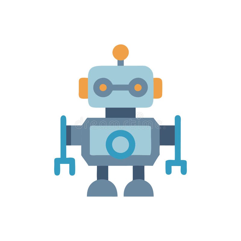 Advanced Robotics Technology Icon vector illustration