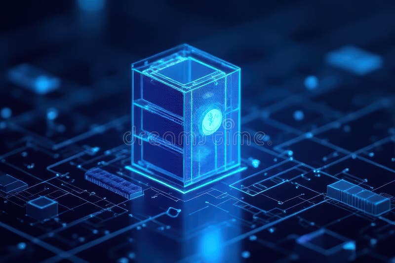Advanced Subdomain Hosting Solutions Display stock illustration