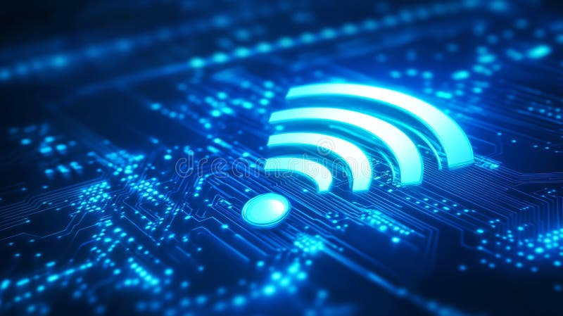 Explore advanced wireless communication technology with a captivating signal icon. This image represents cutting-edge systems and innovations in digital connectivity. Rf switch illustrations