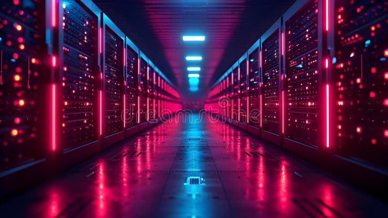 Avantaje ale rețelei g pentru stocarea rapidă a datelor de tip cloud computing pe internet și pentru stocarea financiară online stock illustration
