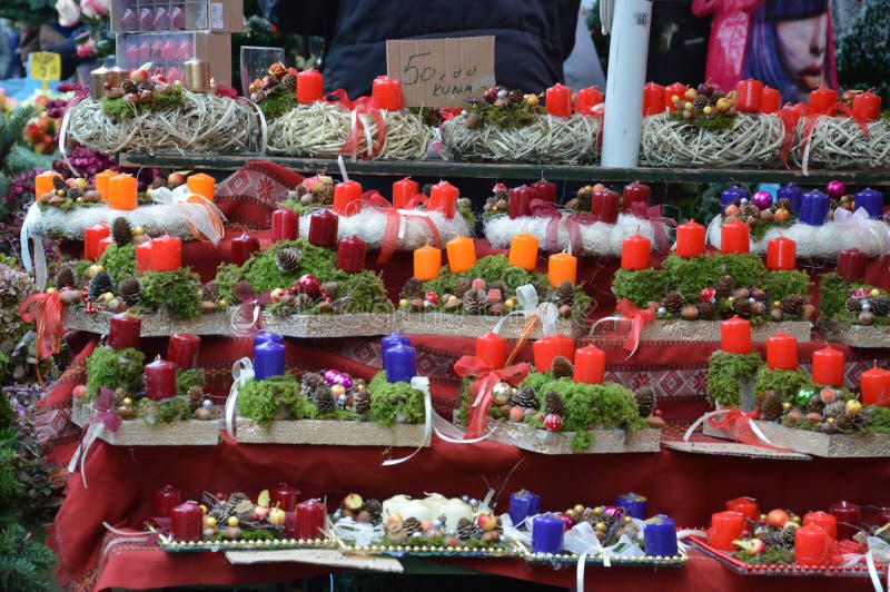 Advent Wreath photographie stock libre de droits Advent Wreath photographie stock libre de droits