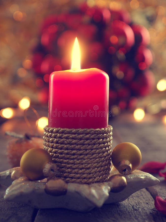 Adventstearinljus, julbegreppsbakgrund royaltyfri fotografi Adventstearinljus, julbegreppsbakgrund royaltyfri fotografi