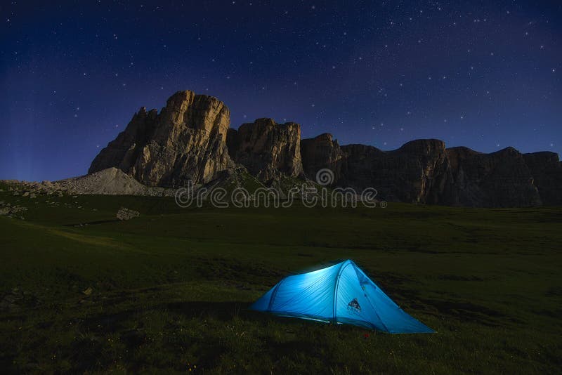 Adventure, Alps, Camp Picture. Image 102464067