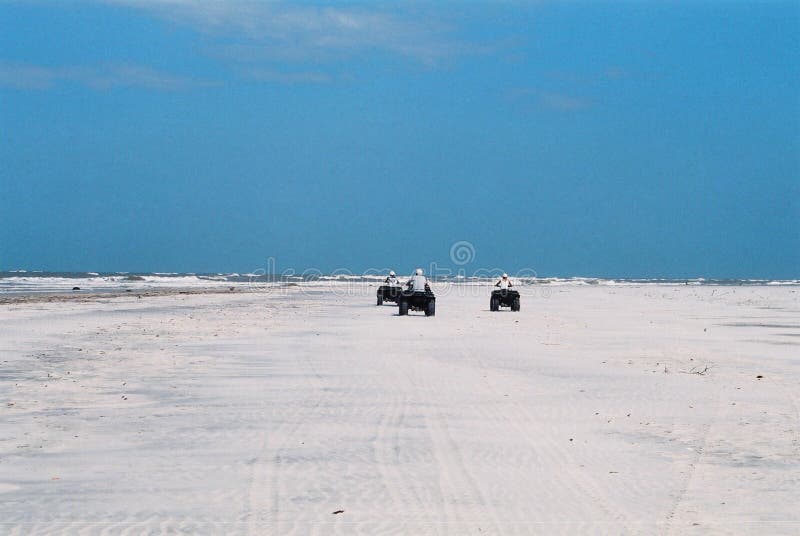 Adventure at the deserted beach