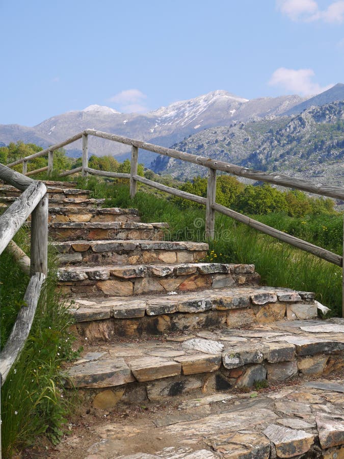 Steep Stone Steps Going Up Into A Mountain Background, Stairs, Ancient  Architecture, High Resolution Background Image And Wallpaper for Free  Download