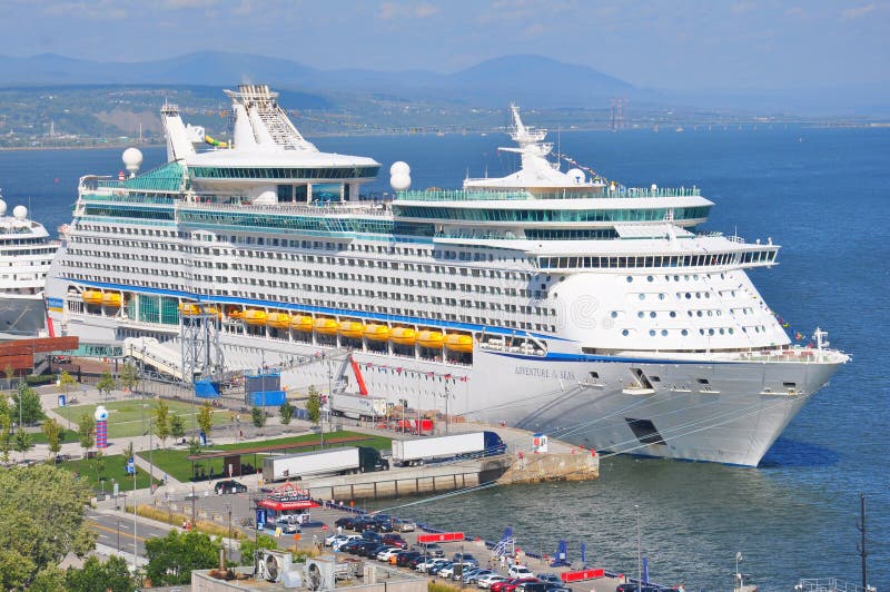 Adventure of the Seas Cruise Ship Editorial Stock Photo Image of