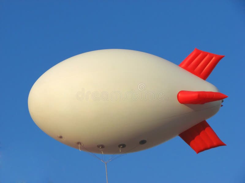 Adverterende Zeppelin stock afbeeldingen Adverterende Zeppelin stock afbeeldingen