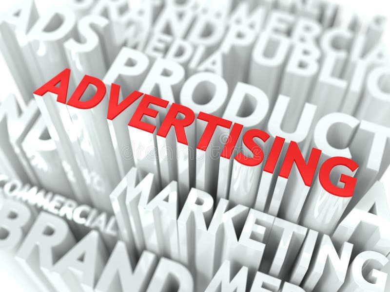 Advertising Concept. royalty free illustration