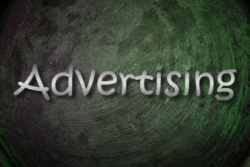 Advertising Concept stock illustration