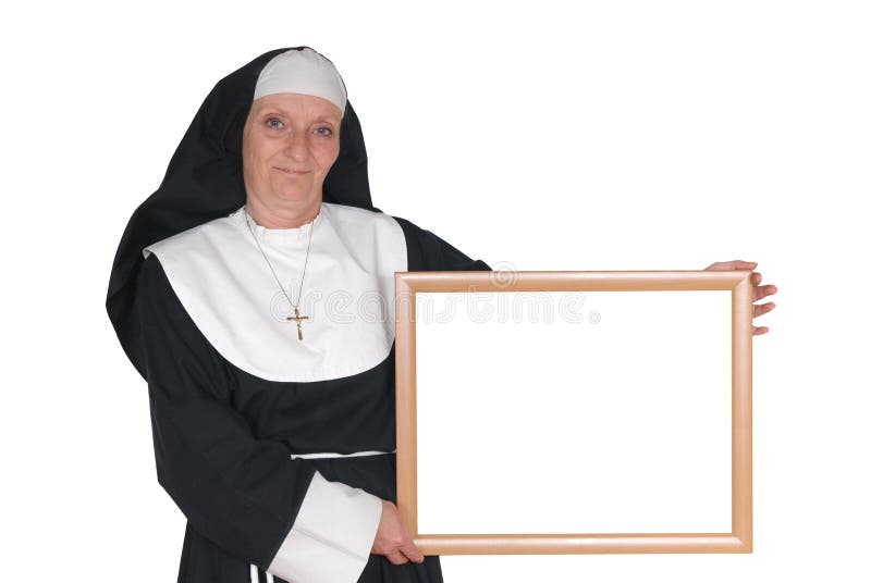 Advertising nun, sister