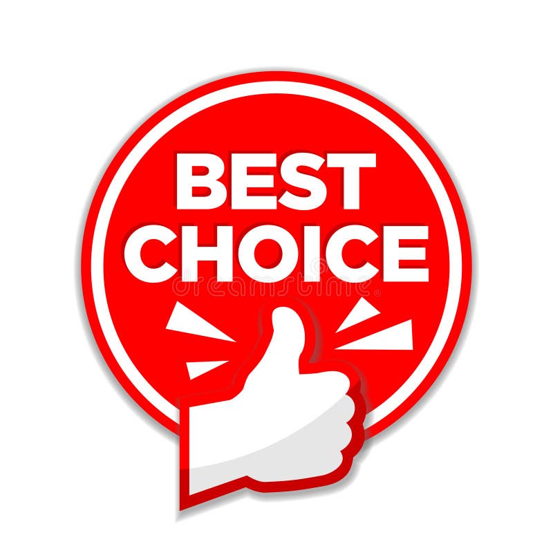 Best choice sticker stock vector. Illustration of badge - 163758518