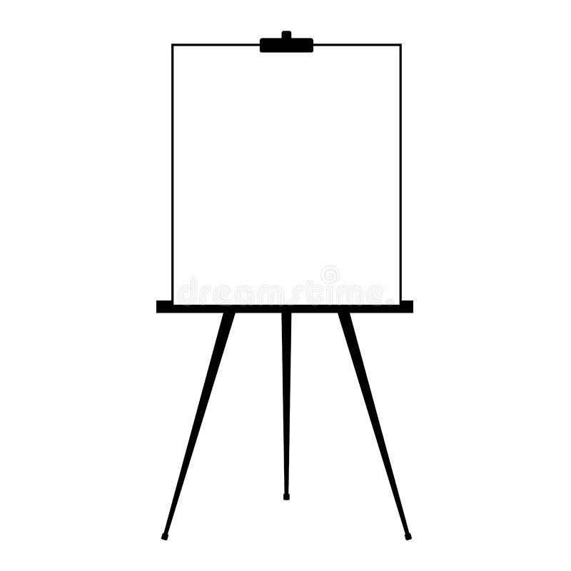 Blank Poster Easel Stock Illustrations – 2,281 Blank Poster Easel